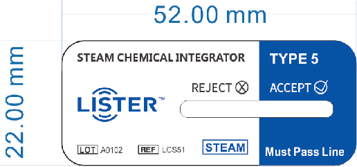 Biological Indicator | Bowie Dick Test Pack |  Sterilization Process Challenge Device | LISTER BIOMEDICAL CO.,LTD 